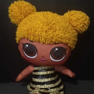 15" LOL Surprise Plush Doll Queen Bee Large Gold Hair